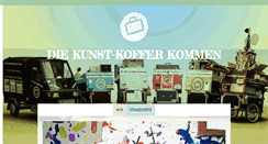 Desktop Screenshot of kunst-koffer.org